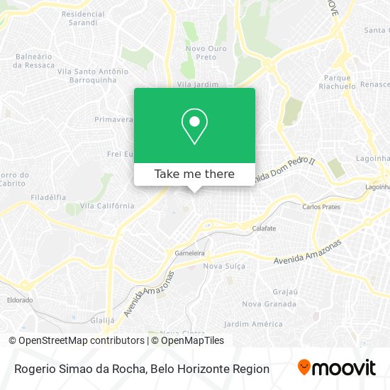 Rogerio Simao da Rocha map