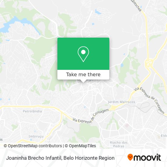 Joaninha Brecho Infantil map