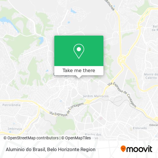 Aluminio do Brasil map