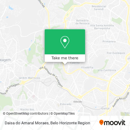 Daisa do Amaral Moraes map
