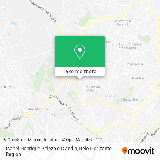 Isabel Henrique Beleza e C and a map