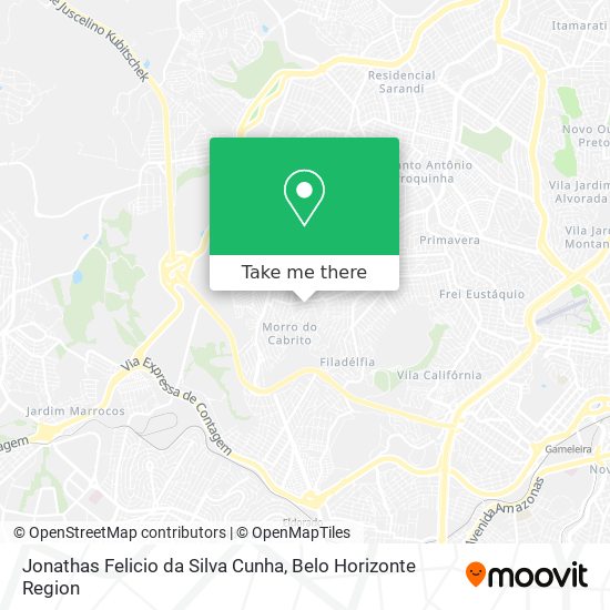 Jonathas Felicio da Silva Cunha map