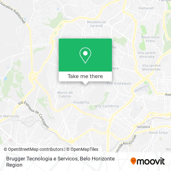 Brugger Tecnologia e Servicos map