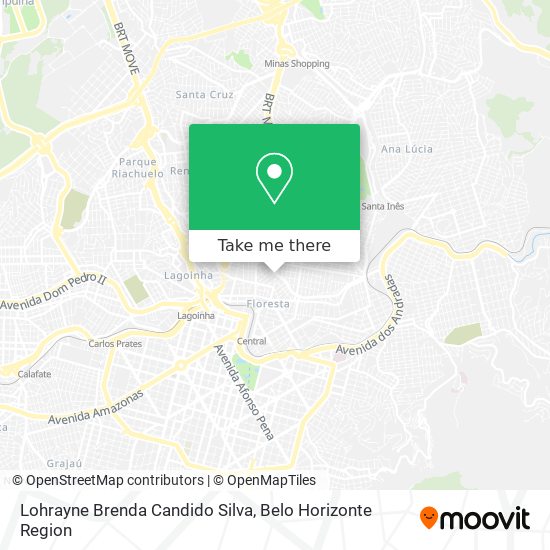 Lohrayne Brenda Candido Silva map