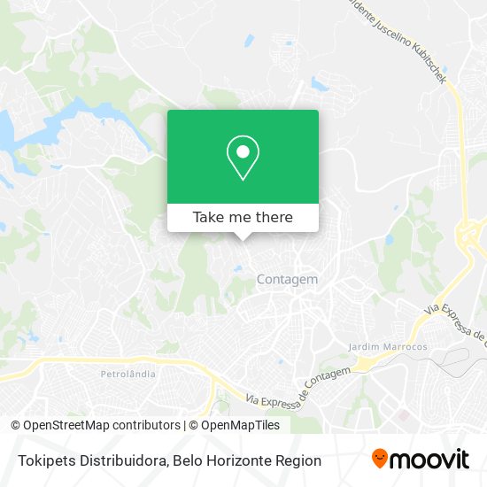 Tokipets Distribuidora map
