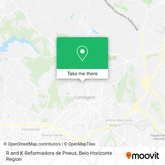 R and K Reformadora de Pneus map