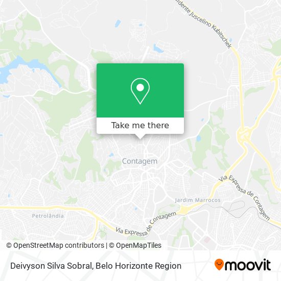 Deivyson Silva Sobral map
