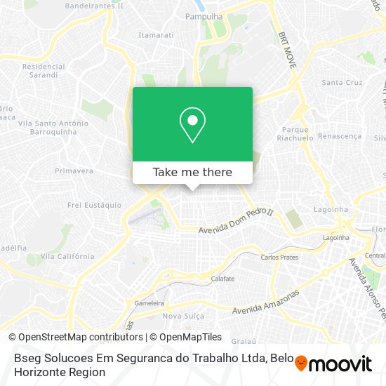 Bseg Solucoes Em Seguranca do Trabalho Ltda map