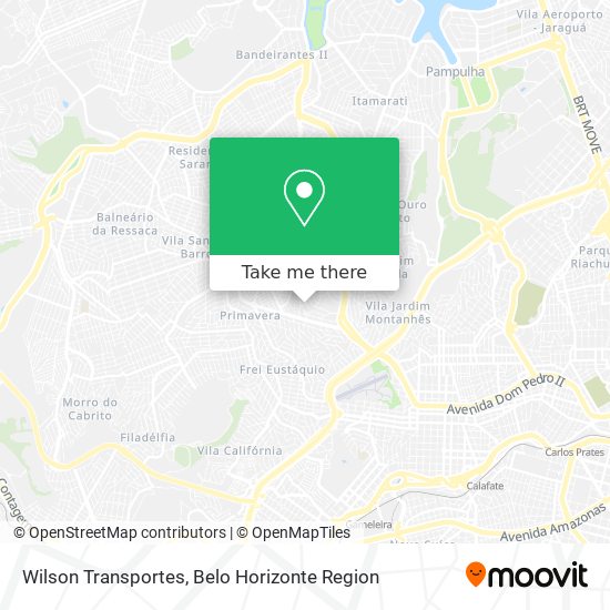 Wilson Transportes map