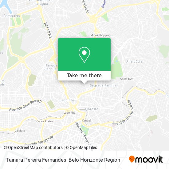 Tainara Pereira Fernandes map