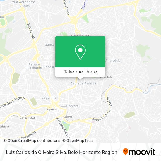 Luiz Carlos de Oliveira Silva map