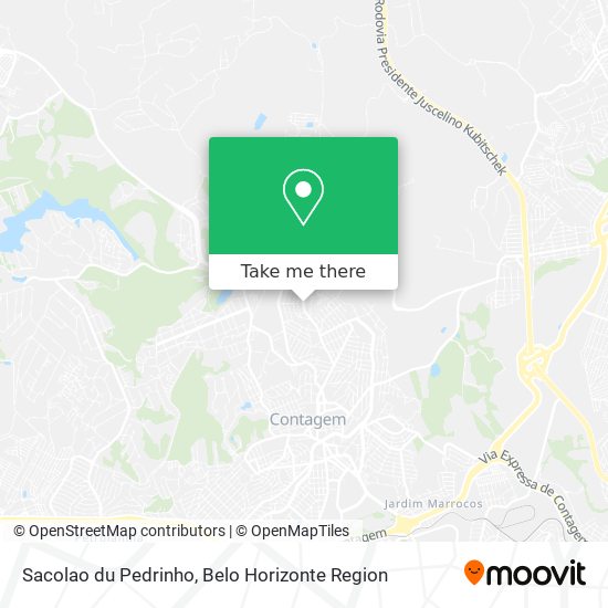 Sacolao du Pedrinho map