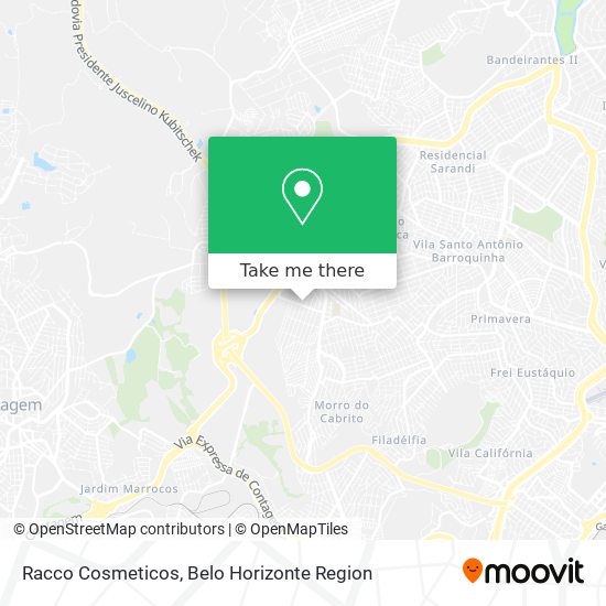 Racco Cosmeticos map