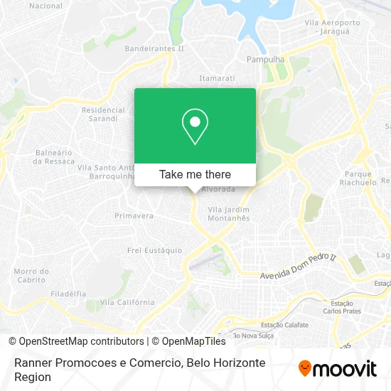 Ranner Promocoes e Comercio map