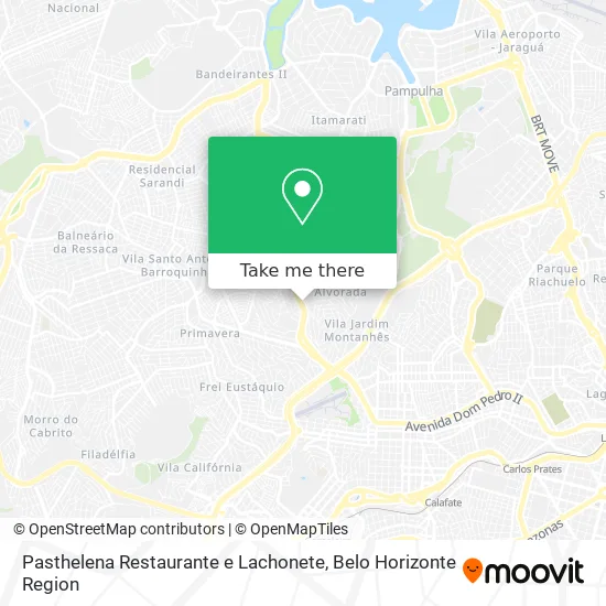 Pasthelena Restaurante e Lachonete map