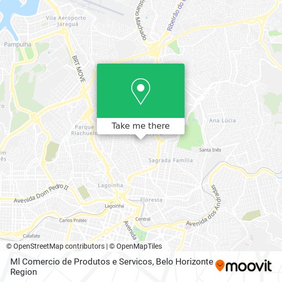 Ml Comercio de Produtos e Servicos map