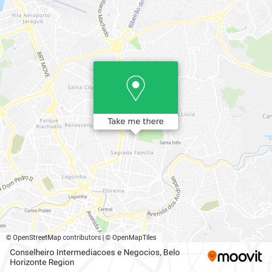 Conselheiro Intermediacoes e Negocios map