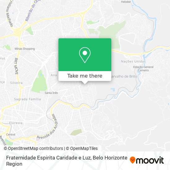 Fraternidade Espirita Caridade e Luz map