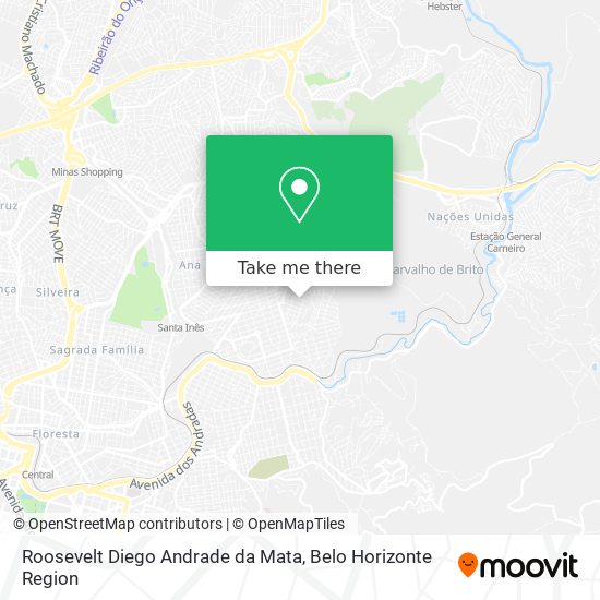 Roosevelt Diego Andrade da Mata map