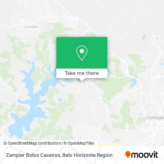 Zampier Bolos Caseiros map