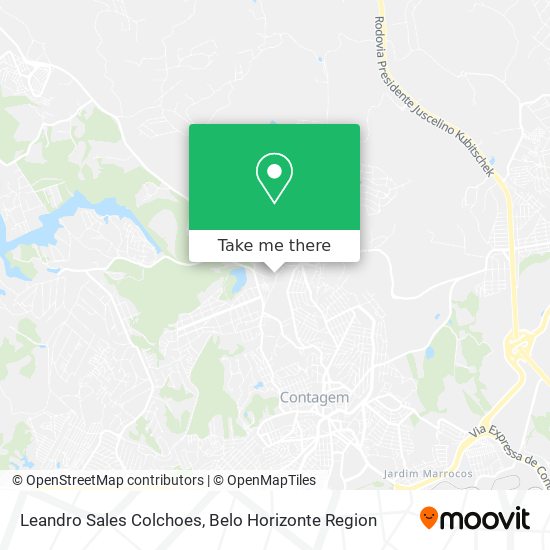 Leandro Sales Colchoes map