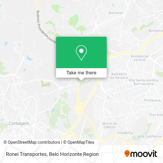 Ronei Transportes map