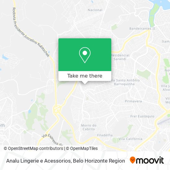 Analu Lingerie e Acessorios map