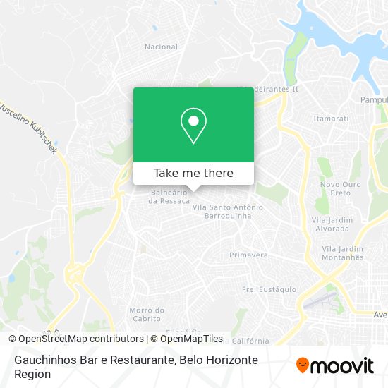 Gauchinhos Bar e Restaurante map