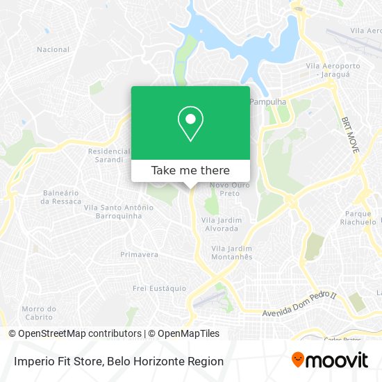 Imperio Fit Store map