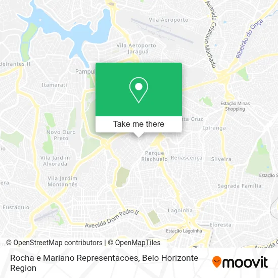 Rocha e Mariano Representacoes map