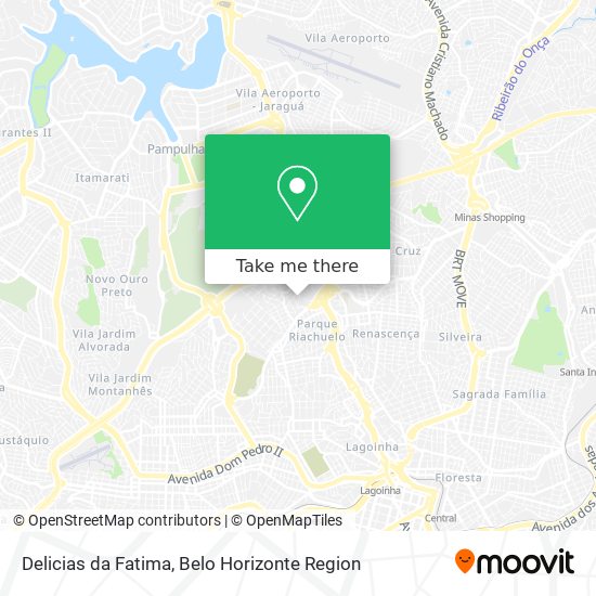 Delicias da Fatima map
