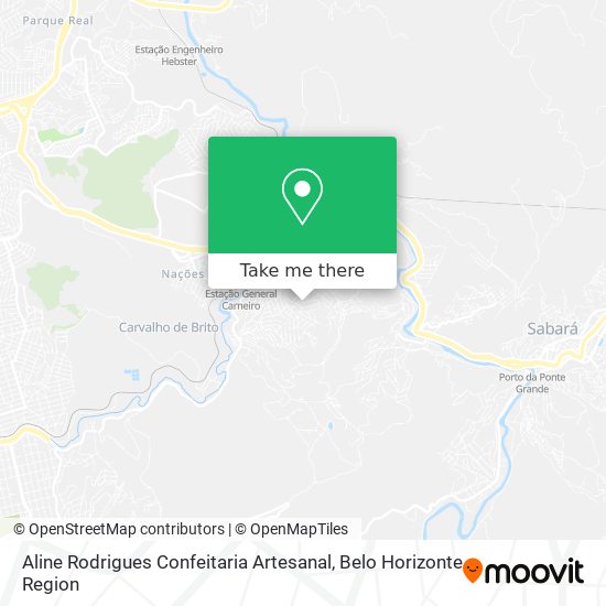 Aline Rodrigues Confeitaria Artesanal map