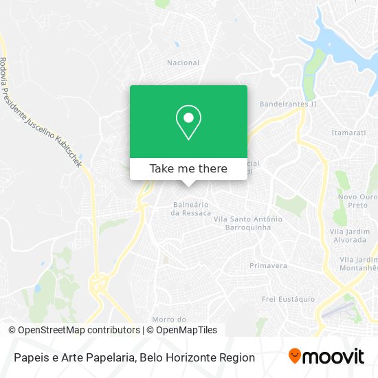 Papeis e Arte Papelaria map