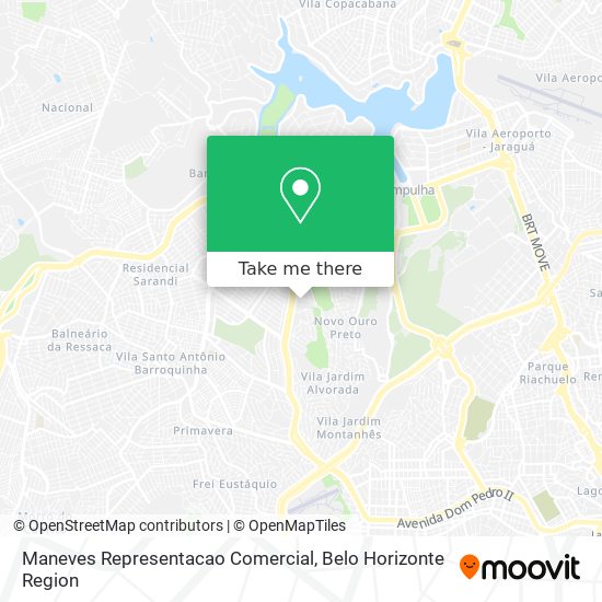 Maneves Representacao Comercial map