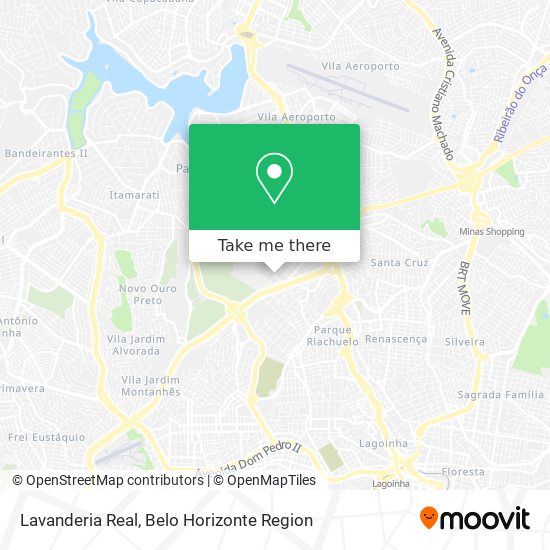 Lavanderia Real map