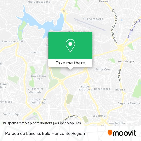 Parada do Lanche map