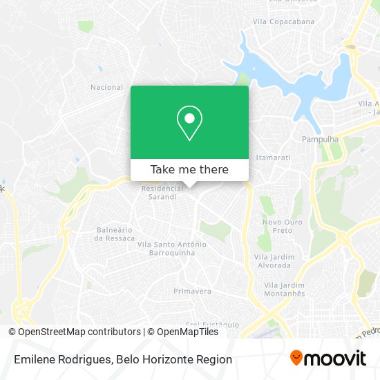 Emilene Rodrigues map