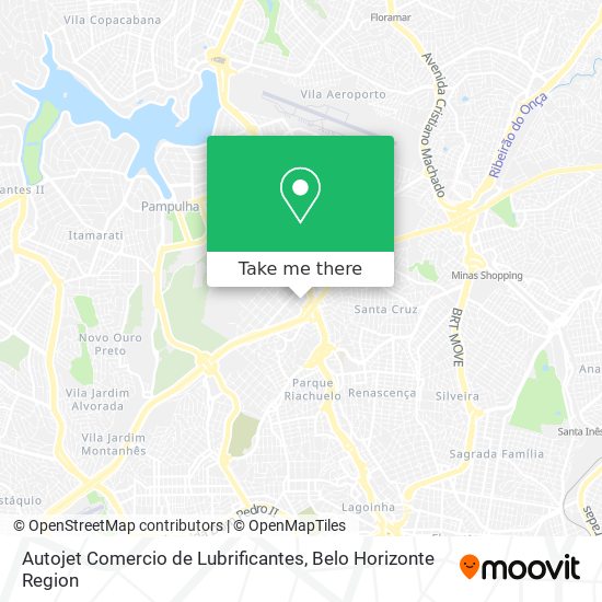 Autojet Comercio de Lubrificantes map