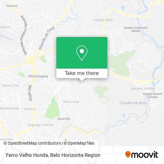 Ferro Velho Honda map