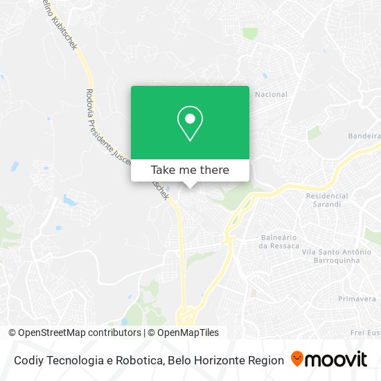 Codiy Tecnologia e Robotica map