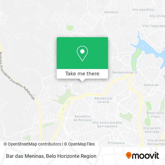 Bar das Meninas map