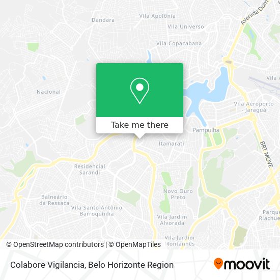 Colabore Vigilancia map