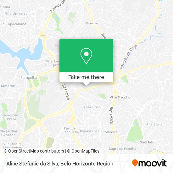 Aline Stefanie da Silva map