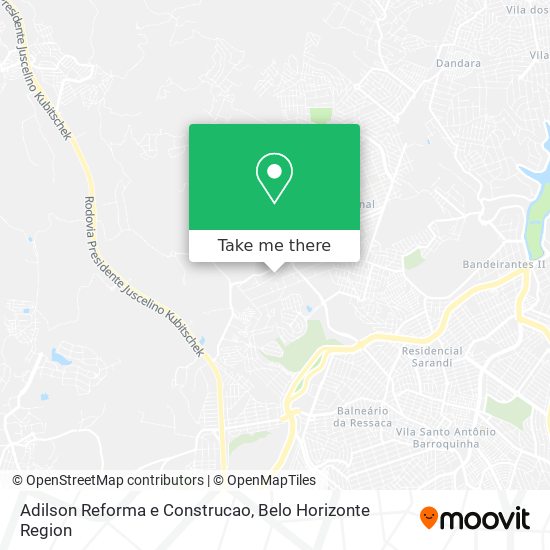 Adilson Reforma e Construcao map