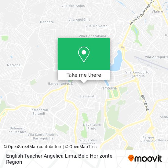 English Teacher Angelica Lima map