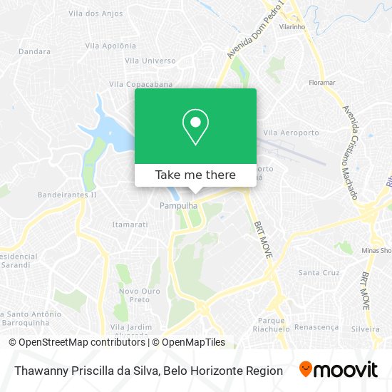 Thawanny Priscilla da Silva map