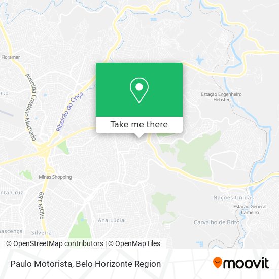 Mapa Paulo Motorista