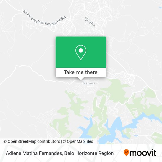 Adiene Matina Fernandes map