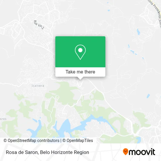 Rosa de Saron map