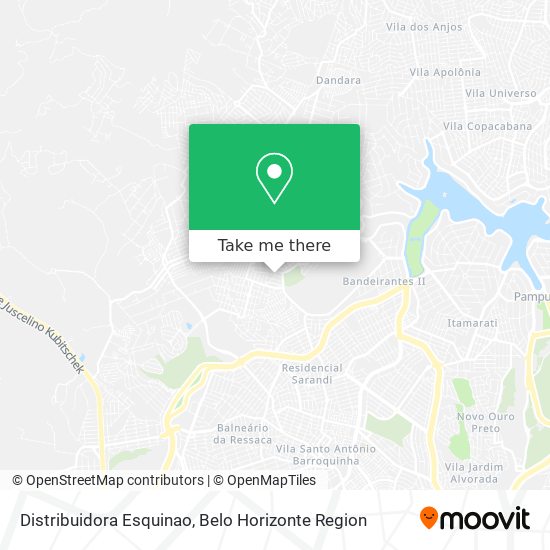 Distribuidora Esquinao map
